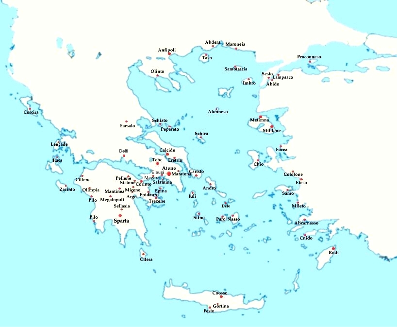 Le Citta Della Grecia Antica